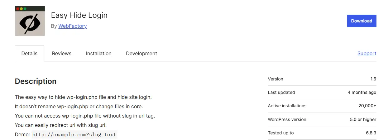 تغییر آدرس صفحه ورود وردپرس
